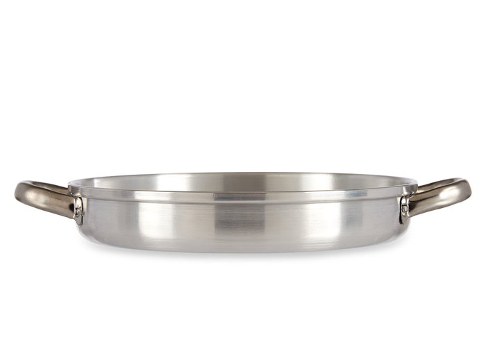 Kinvara Sarten Aluminio Con Asas 26 cm Plata Apto Gas Horno Lavavajillas (Set de 12)