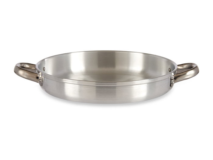 Kinvara Sarten Aluminio Con Asas 26 cm Plata Apto Gas Horno Lavavajillas (Set de 12)