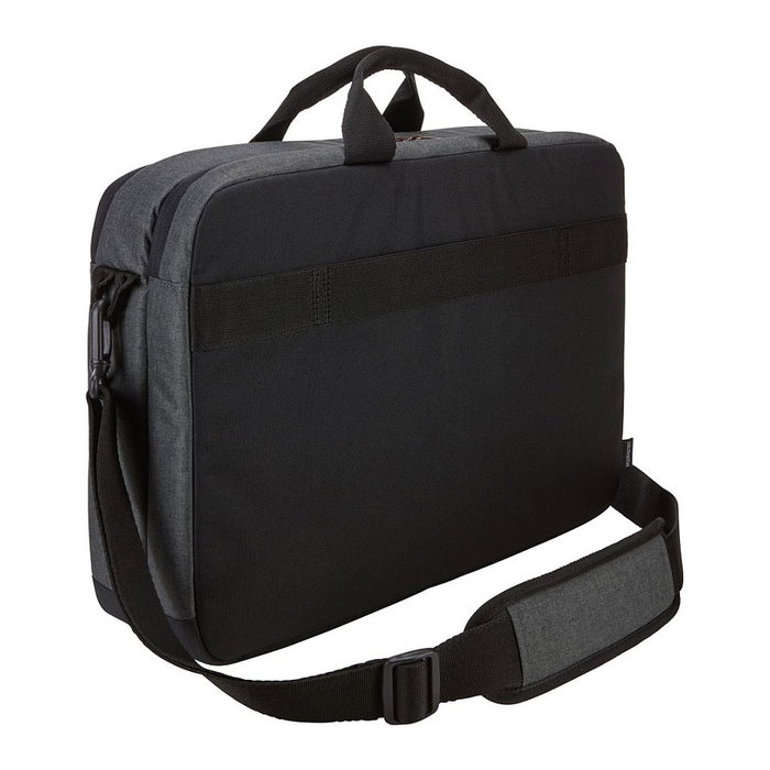 CaseLogic ERALB116 Era Obsidian Maletín para Portátil 15.6" (39.6 cm) con Compartimento para Tablet y Bolsillos, 520 g, Gris, Unisex Adulto