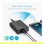 Anker PowerPort Speed 5 Cargador 5 Puertos USB-A 63W Negro