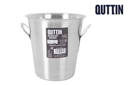 Inde Cubitera de Acero Inoxidable Ø22 cm 5 Litros - Quttin (8 Unidades)