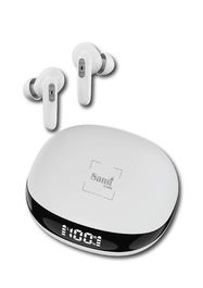 SAMI TWS Space - Auriculares Inalámbricos con Cancelación Activa de Ruido (ANC), Cargador de 280mAh y Batería 40mAh