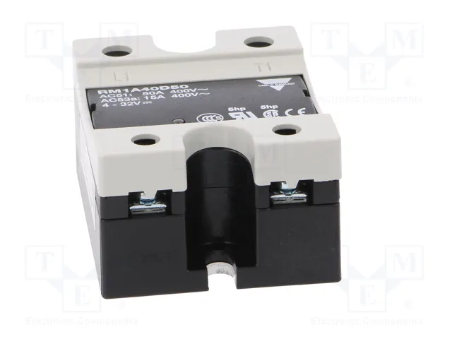 CARLO GAVAZZI RM1A40D50 Relé de semiconductor monofásico 50A 42-440VAC