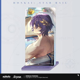 Honkai: Star Rail Adorno acrílico con purpurina Dr. Ratio Baptism of Pure Thought 15 cm