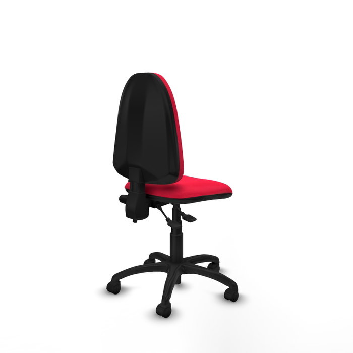 PIQUERAS Y CRESPO Silla de oficina Aýna roja sin brazos PIQUERAS Y CRESPO Silla de oficina Aýna roja sin brazos