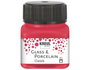 Kreul Pintura vidrio y porcelana GLASS&PORCELAIN Classic brillante rojo carmín 20ml