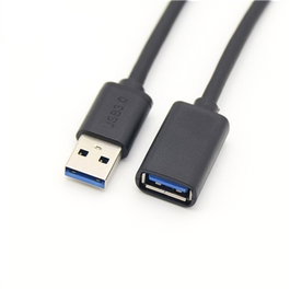 Elbe CA-1042-1M Cable Alargador USB 3.0 Tipo A Macho a Tipo B Hembra 1m