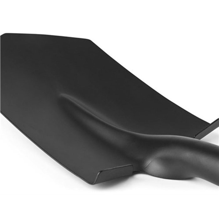 Grow Pala con Punta para Jardín Mango de Madera y Acero de Carbono 114cm Negro