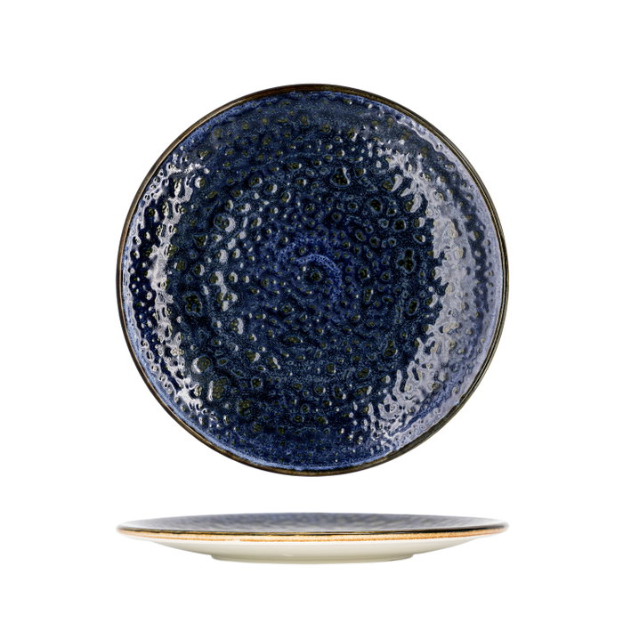 Summa Moon Blue Plato Llano 22 cm (Set de 6)