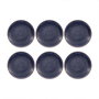 Summa Moon Blue Plato Llano 22 cm (Set de 6)
