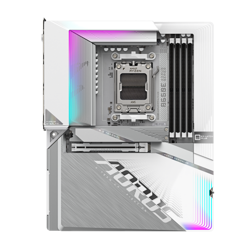 GIGABYTE B650E AORUS STEALTH ICE AM5 DDR5 Wi-Fi 7 Blanca GIGABYTE B650E AORUS STEALTH ICE AM5 DDR5 Wi-Fi 7 Blanca