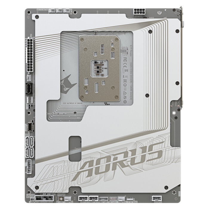 GIGABYTE B650E AORUS STEALTH ICE AM5 DDR5 Wi-Fi 7 Blanca GIGABYTE B650E AORUS STEALTH ICE AM5 DDR5 Wi-Fi 7 Blanca