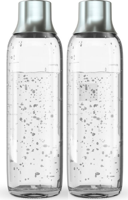 Brita pack de 2 botellas de vidrio sodaTRIO 1L