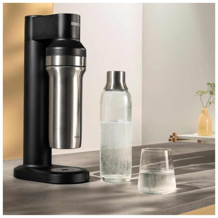 Brita pack de 2 botellas de vidrio sodaTRIO 1L