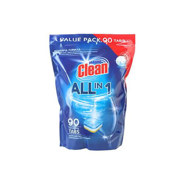 At Home Clean Pastillas Lavavajillas Todo en 1, 90 Unidades
