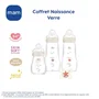 Mam Biberones de Vidrio Juego Completo 170ml 260ml con Chupete