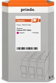Prindo Cartucho de tinta magenta PRICPFI102M Classic 130ml