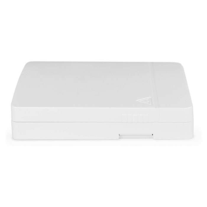 DIGITUS FTTH Carcasa con 2 Acoplamientos LC/APC DX para Montaje en Pared Blanco ABS/Policarbonato