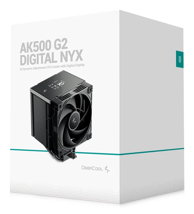 Deepcool AK500 G2 Digital Nyx Enfriador de Aire para CPU, Negro Deepcool AK500 G2 Digital Nyx Enfriador de Aire para CPU, Negro