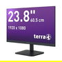 Terra 2427W V2 - Monitor de 23.8" Full HD (1920x1080) VA 5ms 100Hz con USB-C, HDMI, DisplayPort, Antirreflejos, Altavoces y Soporte VESA, Negro