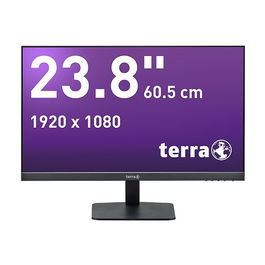 Terra 2427W V2 - Monitor de 23.8" Full HD (1920x1080) VA 5ms 100Hz con USB-C, HDMI, DisplayPort, Antirreflejos, Altavoces y Soporte VESA, Negro