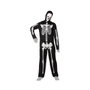 Fantasmita Disfraz de Halloween Esqueleto para Adulto Hombre Negro Tallas M y L