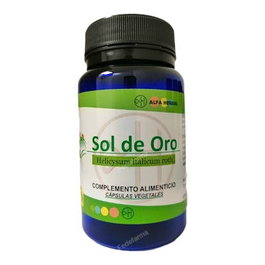 ALFA HERBAL Sol De Oro (Helicysum Italicum Roth) 60 Cápsulas