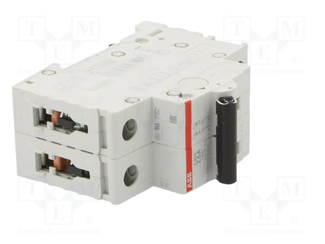 ABB Interruptor magnetotérmico S200 2 polos 6A Caract Z ABB Interruptor magnetotérmico S200 2 polos 6A Caract Z