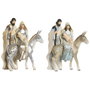 DKD Home Decor Set de 2 Figuras de Nacimiento en Resina (23,5x16x32 cm)