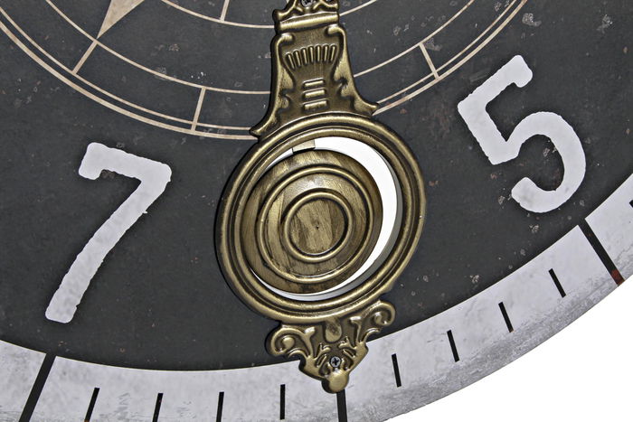 DKD Home Decor Reloj de Pared Mediterraneo Blanco Negro 4 x 58 x 58 cm (4 Unidades) DKD Home Decor Reloj de Pared Mediterraneo Blanco Negro 4 x 58 x 58 cm (4 Unidades)