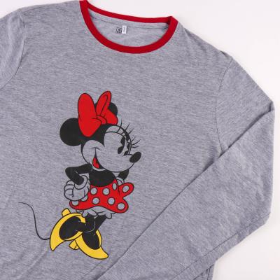 Pijama Minnie Mouse Gris Mujer L