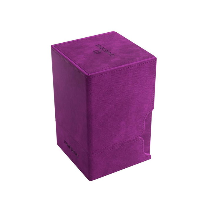 Gamegenic Watchtower 100+ XL Purple Caja para Mazos de Cartas Coleccionables con Espacio Extra para Fichas y Commander Gamegenic Watchtower 100+ XL Purple Caja para Mazos de Cartas Coleccionables con Espacio Extra para Fichas y Commander