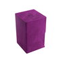 Gamegenic Watchtower 100+ XL Purple Caja para Mazos de Cartas Coleccionables con Espacio Extra para Fichas y Commander