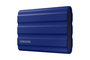 Samsung SSD Externo T7 Shield NVMe 2TB - Disco Duro SSD USB-C 3.2, Lectura 1050MB/s, Resistente Azul