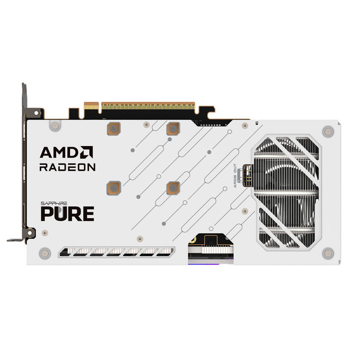 Sapphire RX 9060 XT 16GB GDDR6 Pure OC White Tarjeta Gráfica Sapphire RX 9060 XT 16GB GDDR6 Pure OC White Tarjeta Gráfica