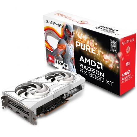 Sapphire RX 9060 XT PureRaedeon OC 16GB White Sapphire RX 9060 XT PureRaedeon OC 16GB White