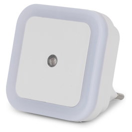 ENTAC Luz de noche LED Blanco Cálido 3000K con Sensor de Luz