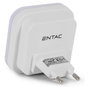 ENTAC Luz de noche LED Blanco Cálido 3000K con Sensor de Luz