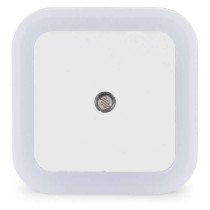 ENTAC Luz de noche LED Blanco Cálido 3000K con Sensor de Luz
