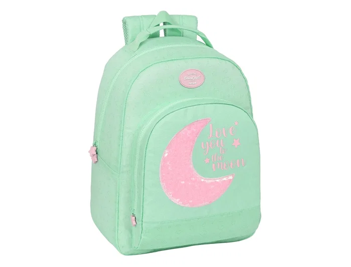 Safta Mochila Blackfit8 Moon adaptable a carro reciclado