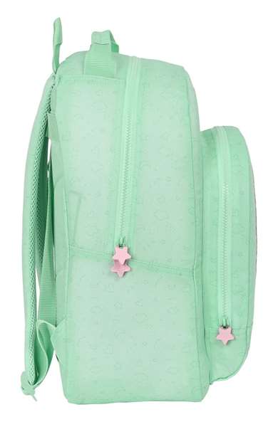 Mochila Escolar BlackFit8 Moon Verde 32 x 42 x 15 cm