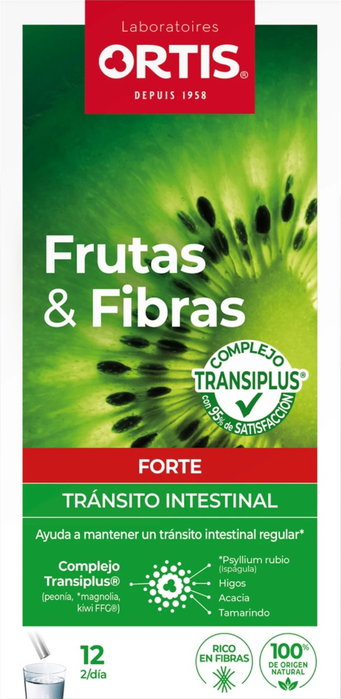 ORTIS Frutas & Fibras Forte 12 Sobres