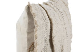 DKD Home Decor Cojines de Algodón Bordados a Mano 45x45 cm (Pack de 2)