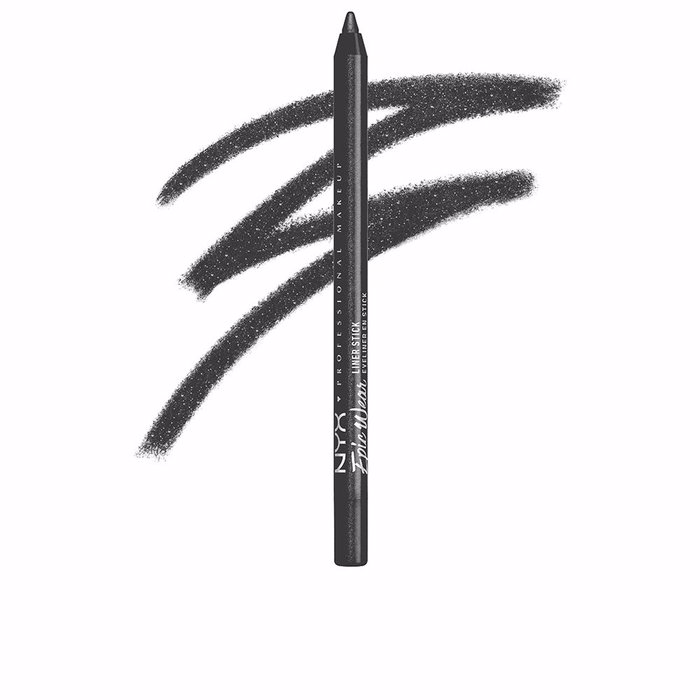 NYX Professional Makeup Epic Wear Liner Stick Lápiz de Ojos #black shimmer - 36h Resistente al Agua - 1,22 g