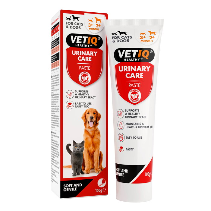 Vetiq Pasta Cuidado Urinario para Gatos y Perros 100gr, Ayuda a Disolver Cristales y Prevenir Recurrencias Vetiq Pasta Cuidado Urinario para Gatos y Perros 100gr, Ayuda a Disolver Cristales y Prevenir Recurrencias