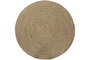 DKD Home Decor Alfombra Marron 120 x 120 cm (6 Unidades)