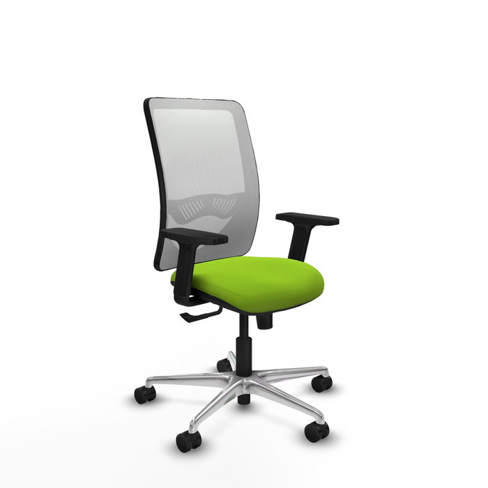 PIQUERAS Y CRESPO Silla de oficina Zulema con mecanismo Sincro, Pistacho y Blanco PIQUERAS Y CRESPO Silla de oficina Zulema con mecanismo Sincro, Pistacho y Blanco