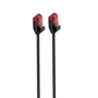 Ewent IM1046 Cable de Red Cat.6 U/UTP (UTP) Slim Networking, 2 Metros, Negro, Conectores RJ45 Chapados en Oro