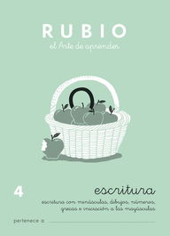 Cuaderno Rubio A5 Escritura Nº 4 (+6 Años) (Set de 10)