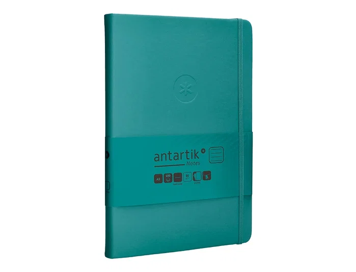 Antartik Cuaderno Antartik Notes tapa dura verde aguamarina A5 Antartik Cuaderno Antartik Notes tapa dura verde aguamarina A5